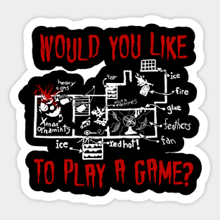 Would you like to play a game? Sticker